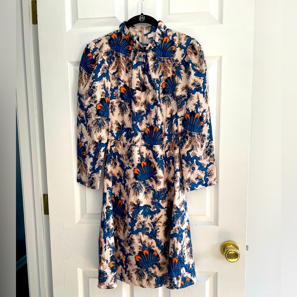 Sandro Paris silk dress, size 34 zipper in the back
